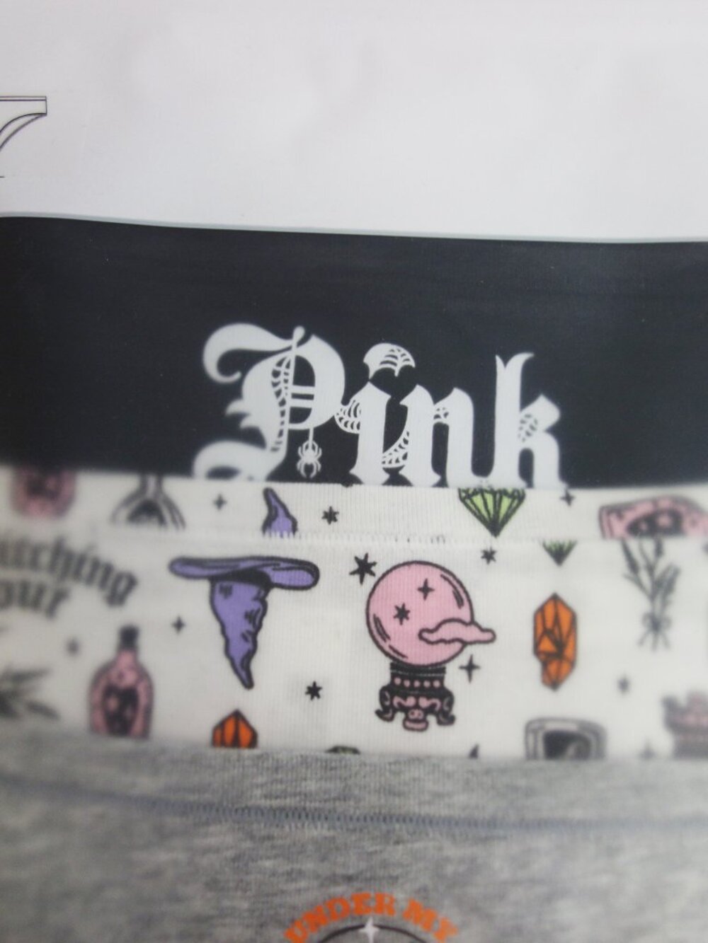 Victoria's Secret PINK 5-Pack Cotton Cheeky Panties Halloween (M) NWT! - Picture 7 of 10